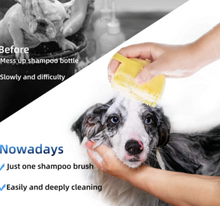 Load image into Gallery viewer, Pet Silicone Shampoo Shower Brush

